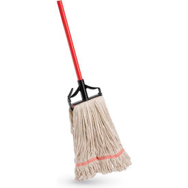 Libman Commercial Large 20 oz. Looped-End Wet Mop w/Quick-Change Handle - 979 979 - Pkg Qty 4
