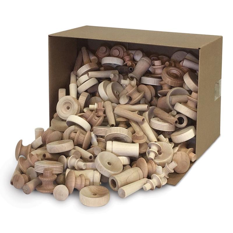 Pacon Creativity Street Natural Wood Turnings, 18 Lb MPN:PACAC3898