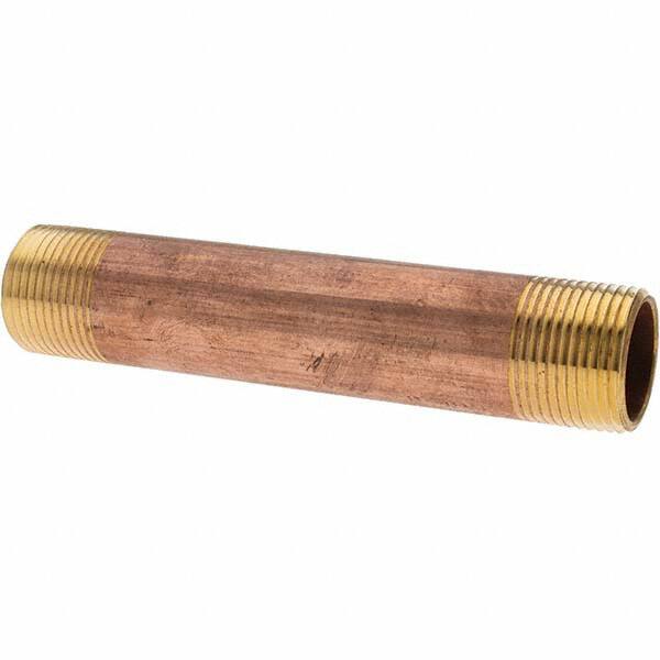 Brass Pipe Nipple: Threaded on Both Ends, 5