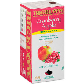 Bigelow® Cranberry Apple Herbal Tea 28/Box RCB004001