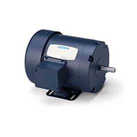 Leeson 116129.00 Premium Eff. 1 HP 3490 RPM 208-230/460V 56 TEFC Rigid 116129.00