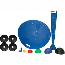 CanDo® Professional Board 5-Ball Set with Rack 2 Weight Rods with Weights 10-1731