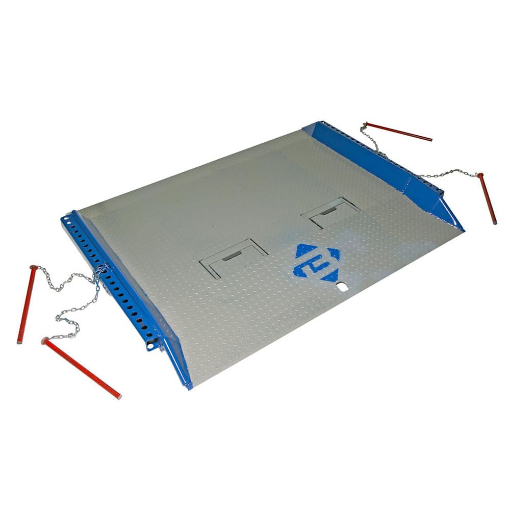 Dock Plates & Boards, Load Capacity: 20000 , Material: Steel , Overall Length: 84.00 , Overall Width: 72 , Side Rail Height: 4in  MPN:20C7284