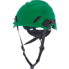 MSA V-Gard® H1PRO Safety Helmet Trivent Fas-Trac® III Pivot Ratchet Suspension Green 10236207