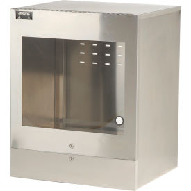 AERO Manufacturing Stainless Steel Countertop Computer Cabinet TPC-2427