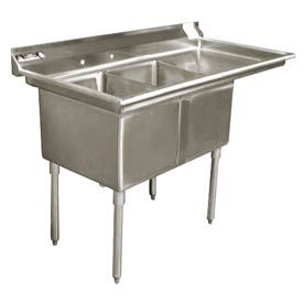 Aero Manufacturing Company® 3F2-2020-20R Deluxe NSF Sink F2R Series 3F2-2020-20R