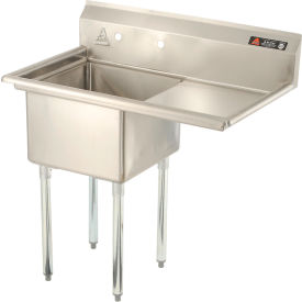 Aero Manufacturing Company® AF1-1818 One Bowl SS Sink 18x 8 w/ 16-1/2