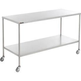 Aero Manufacturing Stainless Steel Mobile Instrument Table 20 x 16