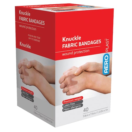 Fabric Knuckle Bandages 40/box MPN:AFP350