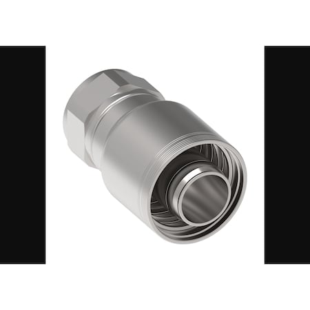 Hydraulic Crimp Fitting, 2 in, Female MPN:6SA32FJ32