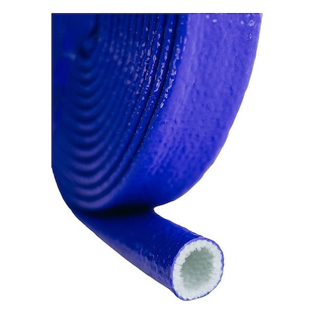 Silicone Fiberglass Coolblue Firesleeve MPN:COOL-48-BLU