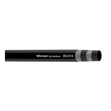 Wire Braided Hydraulic Hose Assembly MPN:EC215-04-4FJ-4FJ-300