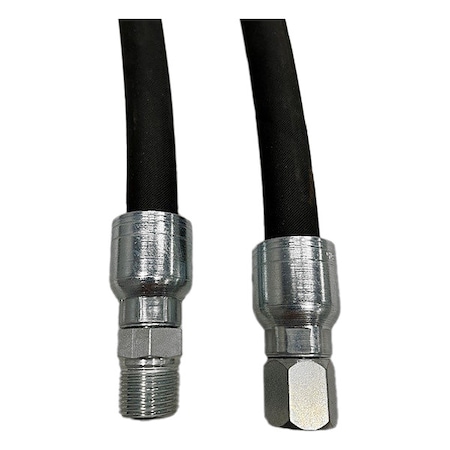 Hydraulic hose assy, SAE 100R4 MPN:WH004-12-12MP-12FJ-12