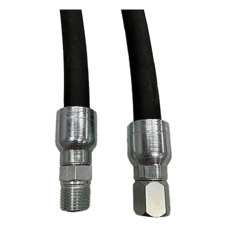 Hydraulic hose assy, SAE 100R4 MPN:WH004-12-12MP-12FJ-300