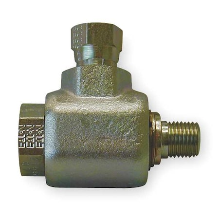 Swivel Joint, 3/8 In, Zinc Plated Steel MPN:FS65000-0606-01
