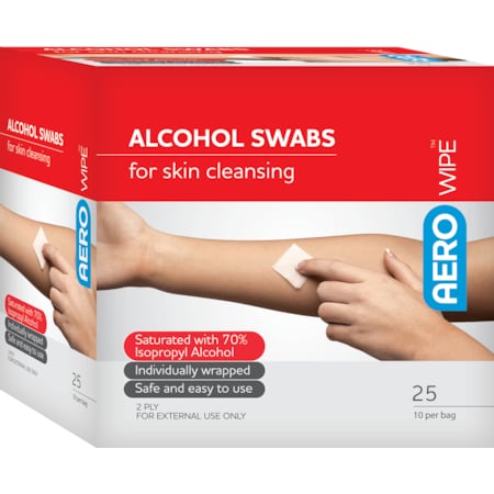 Alcohol Wipes 10/bag MPN:AW7010