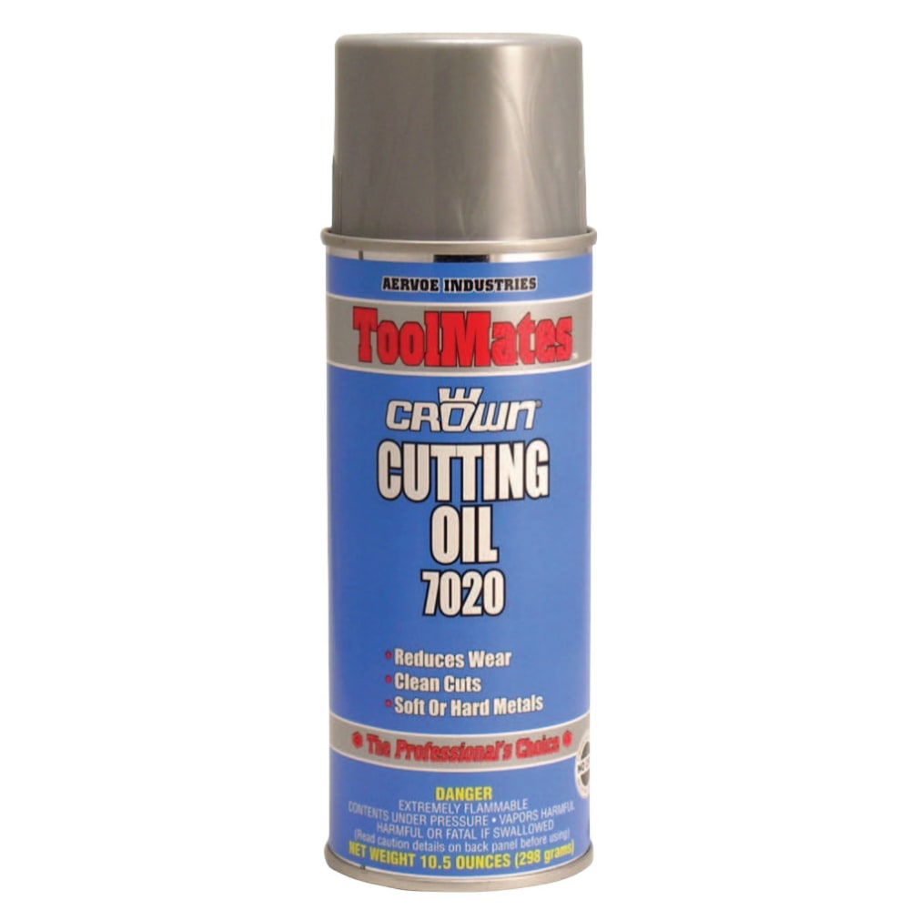 Aervoe Crown Cutting Oils, 16 Oz Aerosol Can, Pack Of 12 Cans MPN:7020