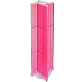 Global Approved 700460-PNK Pinwheel Pegboard Display W/RB 13.5