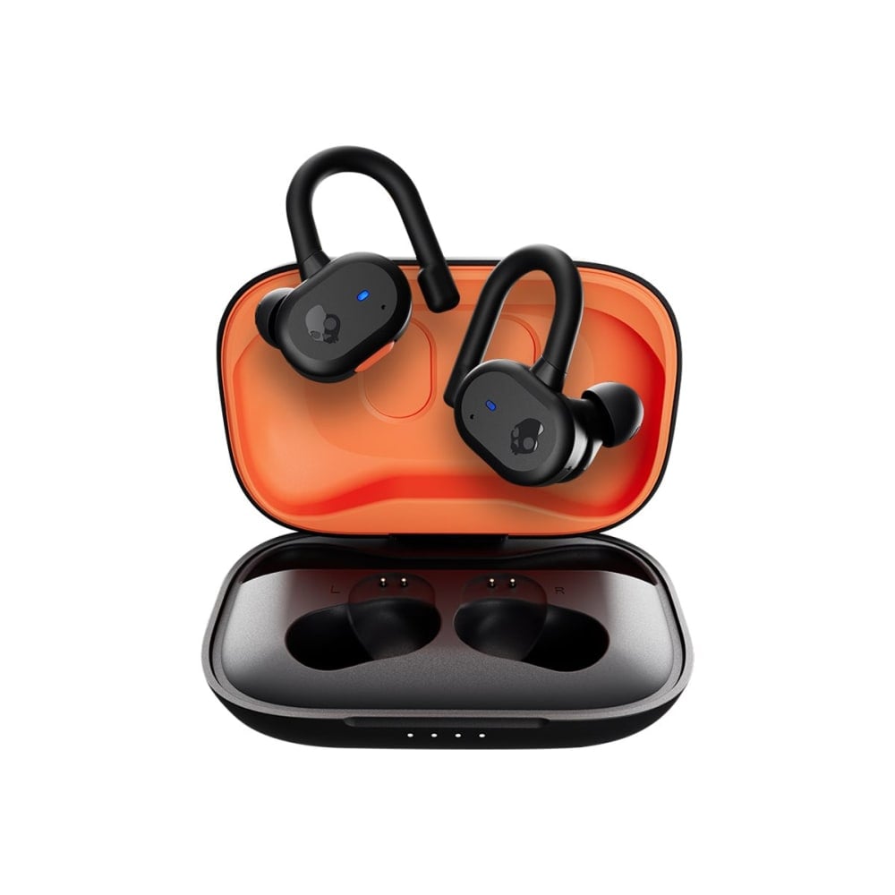 Skullcandy Push Active In-Ear True Wireless Headphones, Black/Orange MPN:S2BPW-P740