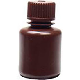 United Scientific™ Reagent Bottle Narrow Mouth HDPE 30ml Capacity Amber Pack of 72 33424