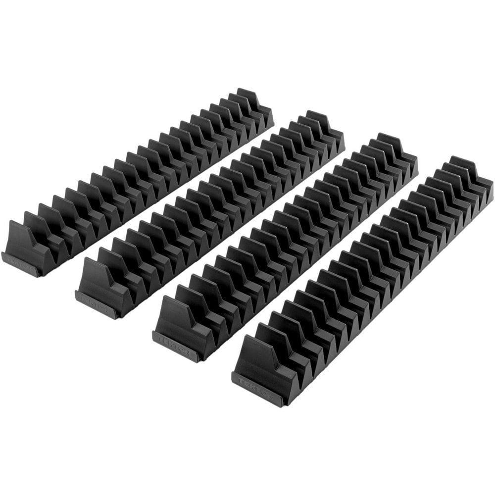 Wrench Accessories; Type: Modular Slotted Organizer; Overall Length (Inch): 61-3/8; Includes: (12) Small Organizers; (24) Large Organizers; (2) Inch Label Sheets; (2) Metric Label Sheets; Color: Black; Material: Plastic MPN:OTM92180