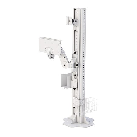 Stationary Floor Mount Computer Stand MPN:772100G