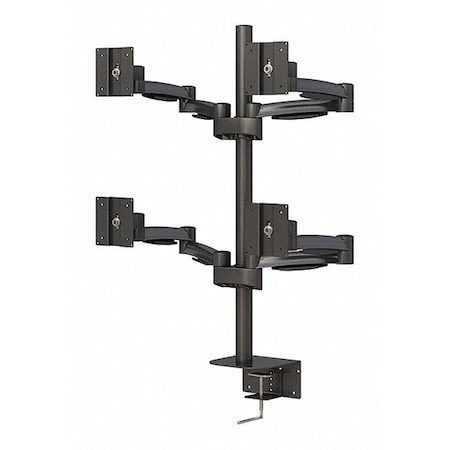 Desk Clamping Four Arm Monitor Stand MPN:772184G