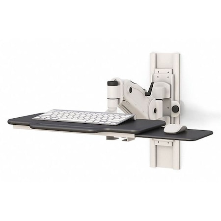 Wall Mounted Keyboard Arm and Tray MPN:772214G