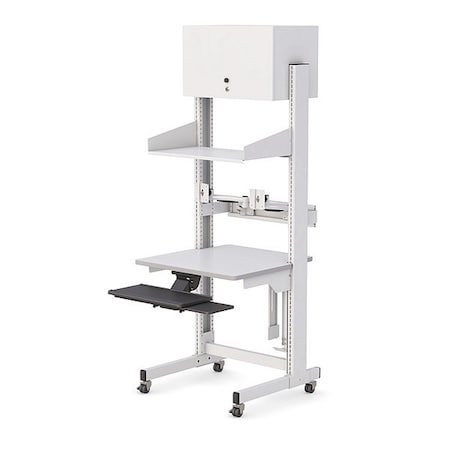 Mobile Computer Stand Workstation MPN:772282G