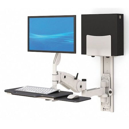 Wall Mounted Medical Computer Wrkstation MPN:772364G