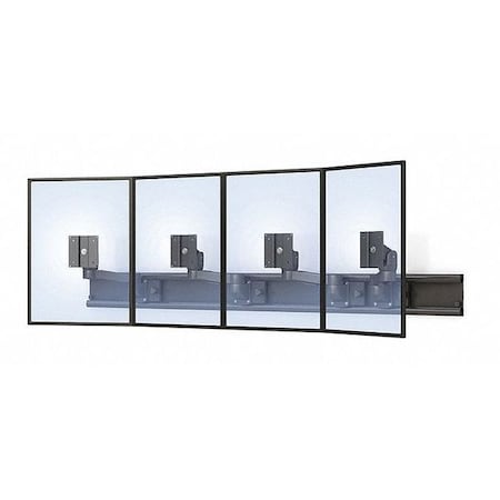 Mounted Z-Arm Monitor Holder, 4 Monitors MPN:772500G