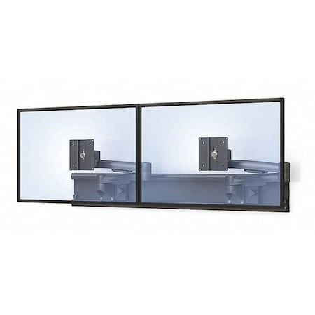 Dual Monitor Holder w/Articulating Arms MPN:772501G