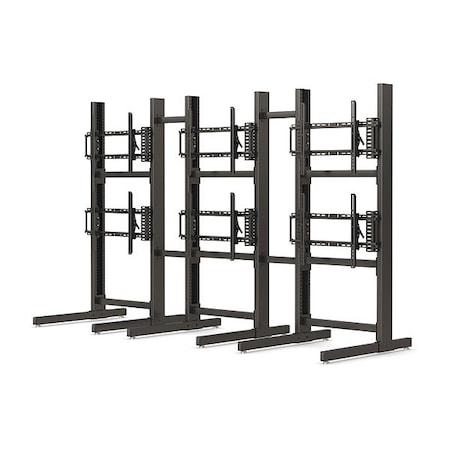Six LED Monitor Floor Stand MPN:772514G