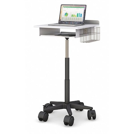 Laptop Medical Cart w/Basket MPN:772117G