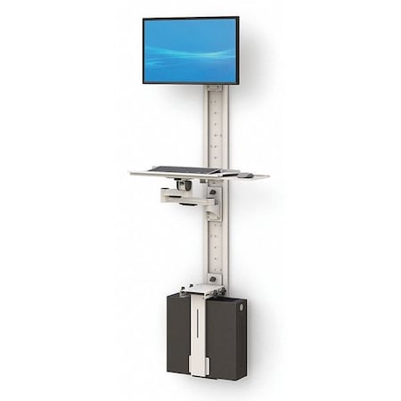 Wall Mounted Track Computer Workstation MPN:772380G