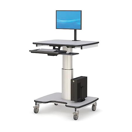 Mobile Telescopic Computer Cart MPN:772443G