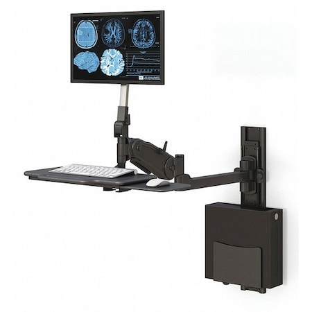 Wall Mounted Computer Workstation MPN:772483G