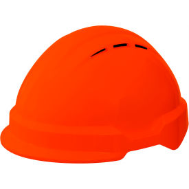 Delta Plus Americana Climbing WIND Safety Helmet Type 1 4-Point Ratchet Suspension Hi-Viz Orange WEL21105HO