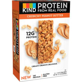 KIND® Protein Bars Crunchy Peanut Butter 1.76 oz. 12/Box 26026