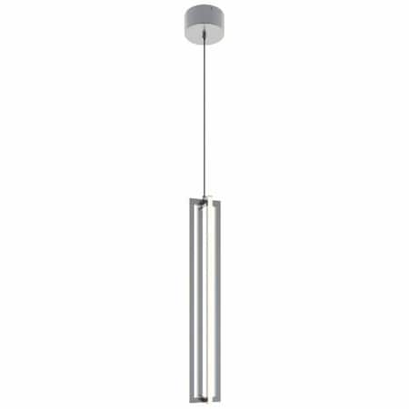 LEDPendant, 4 in D, Silver, Aluminum MPN:CSSP24L30D1SN