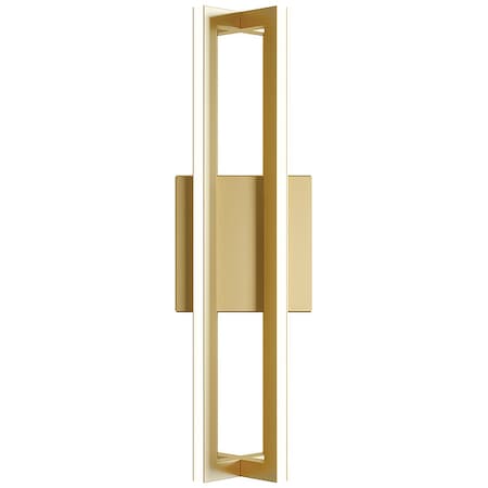 LEDSconce, Gold, Aluminum, 3 7/8 in L MPN:CSSS0416L30D1GD