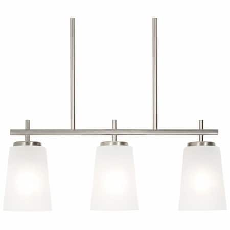 LightLinearPendant, Silver, Metal, 23inL MPN:JNNP0523MBSN