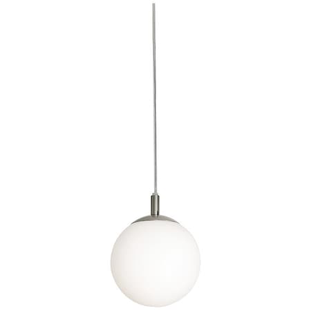 Pendant, 11 3/4 in D, Silver, Metal MPN:LRTP11MBSN