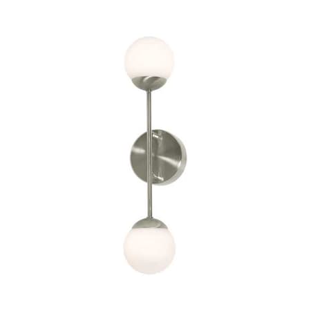 Pearl2LightLEDSconce, Silver, Metal, 4inL MPN:PRLS0418L30D1SN