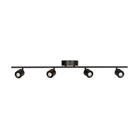 Core 4 Light LED Fixed Rail, Black MPN:CRRF4450L30BK