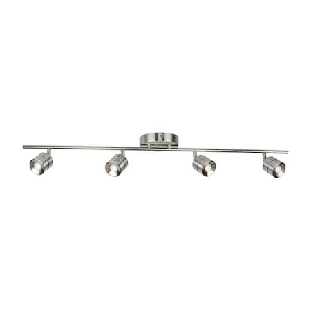 Core 4 Light LED Fixed Rail, Nickel MPN:CRRF4450L30SN