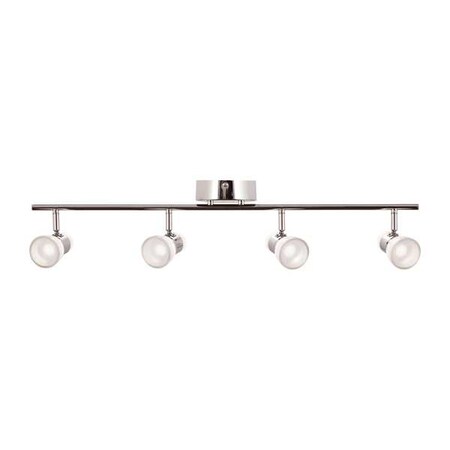 Gage 4 Light LED Fixed Rail, Chrome MPN:GGEF0618L30D1PC