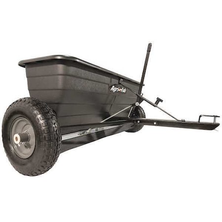 175 lbs Cap Drop Spreader For Grass Seed & Fertilizer MPN:45-0288