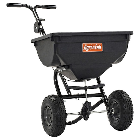 85 lbs Cap Broadcast Push Spreader For Fertilizer, Up to 4 ft Spread, Fixed T Handle MPN:45-0531