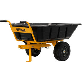 DeWalt® Dual Wheel Swivel Cart 10 Cu. Ft. Capacity Black/Orange DXTB0573